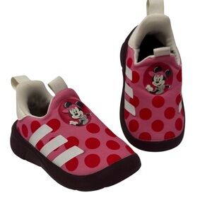 Adidas toddler girls Minnie Mouse Monofit Slip-on Training Sneakers Size 51/2 K
